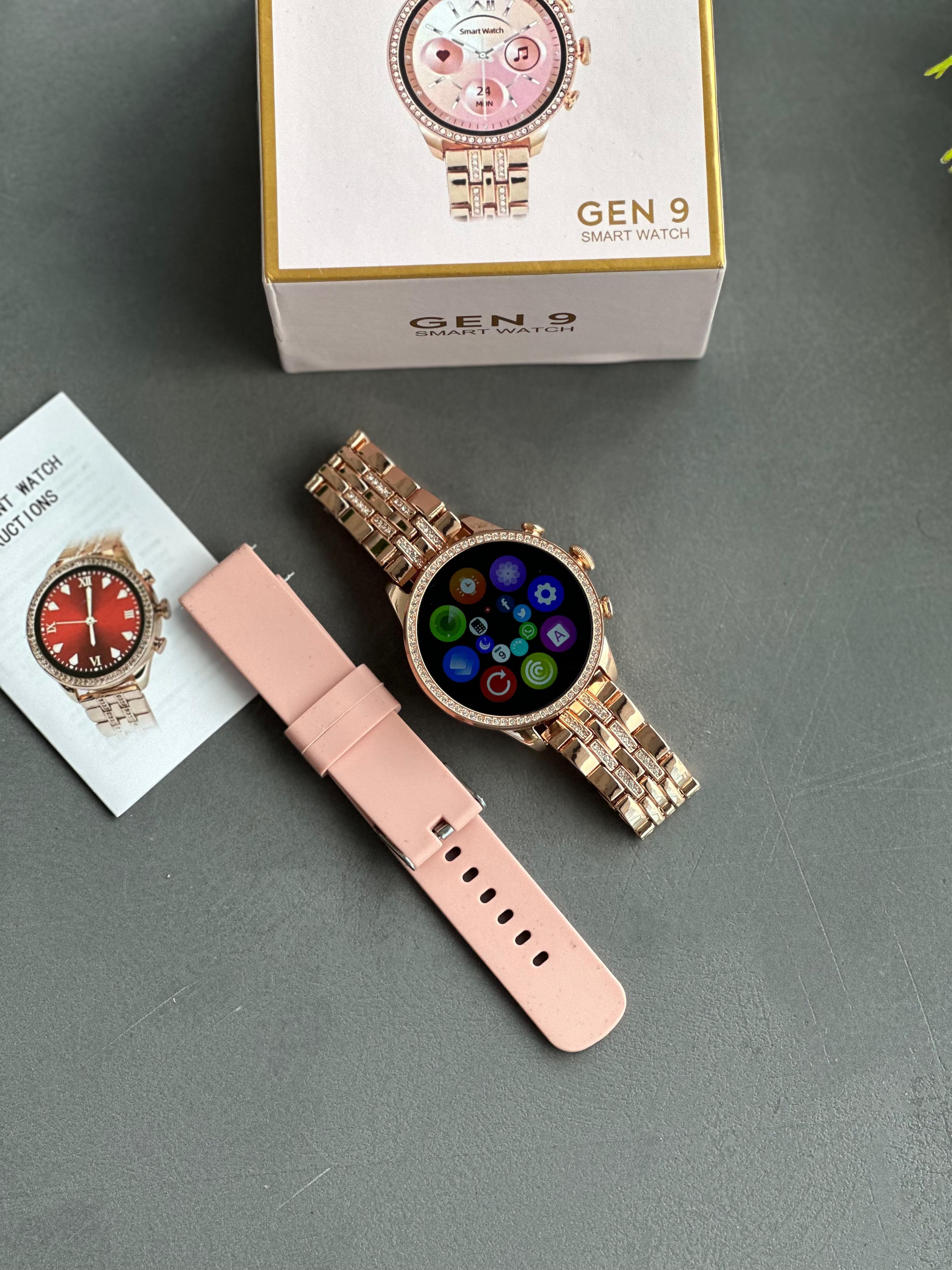 Premium Ladies Smartwatch with Calling & Health Tracking