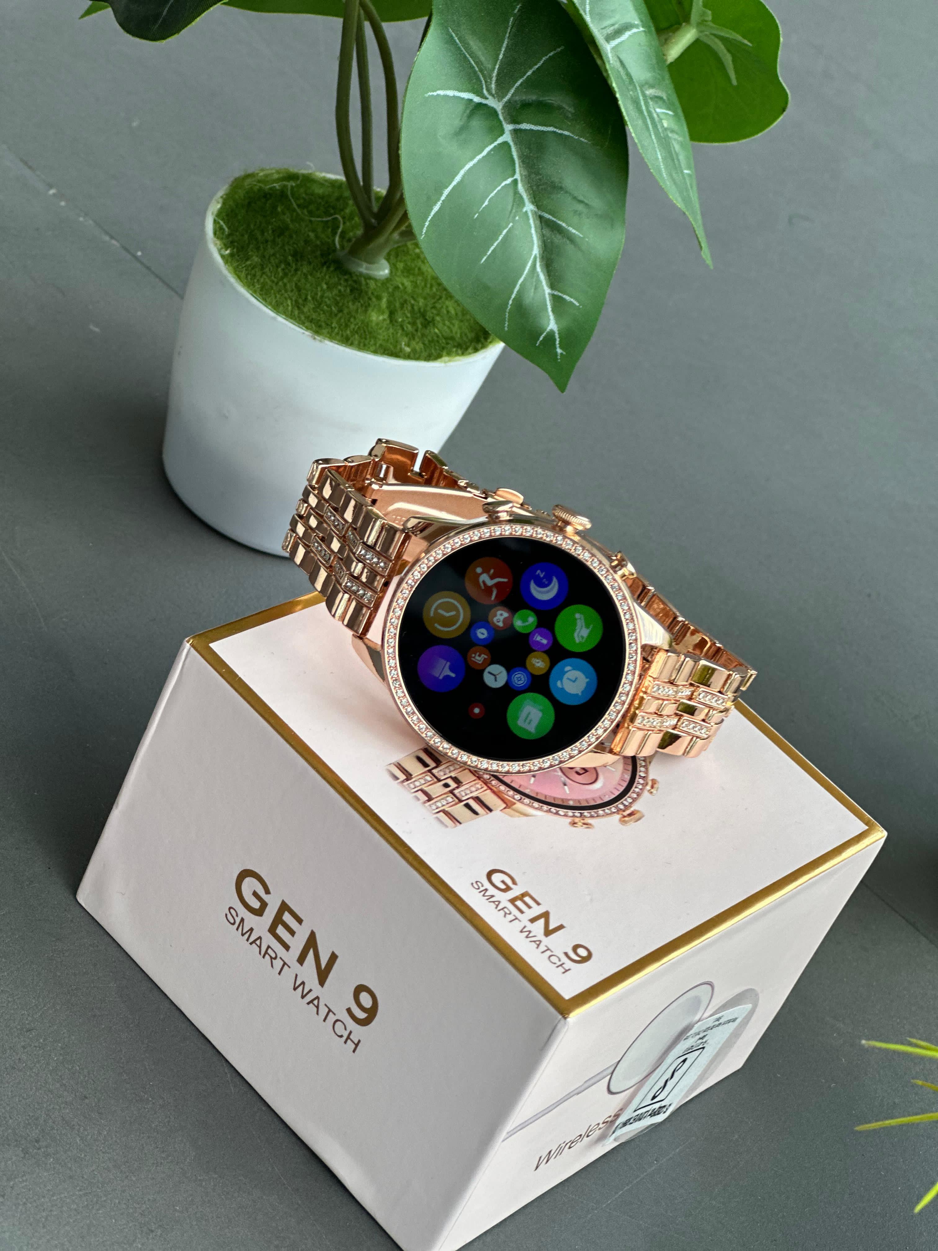 Premium Ladies Smartwatch with Calling & Health Tracking