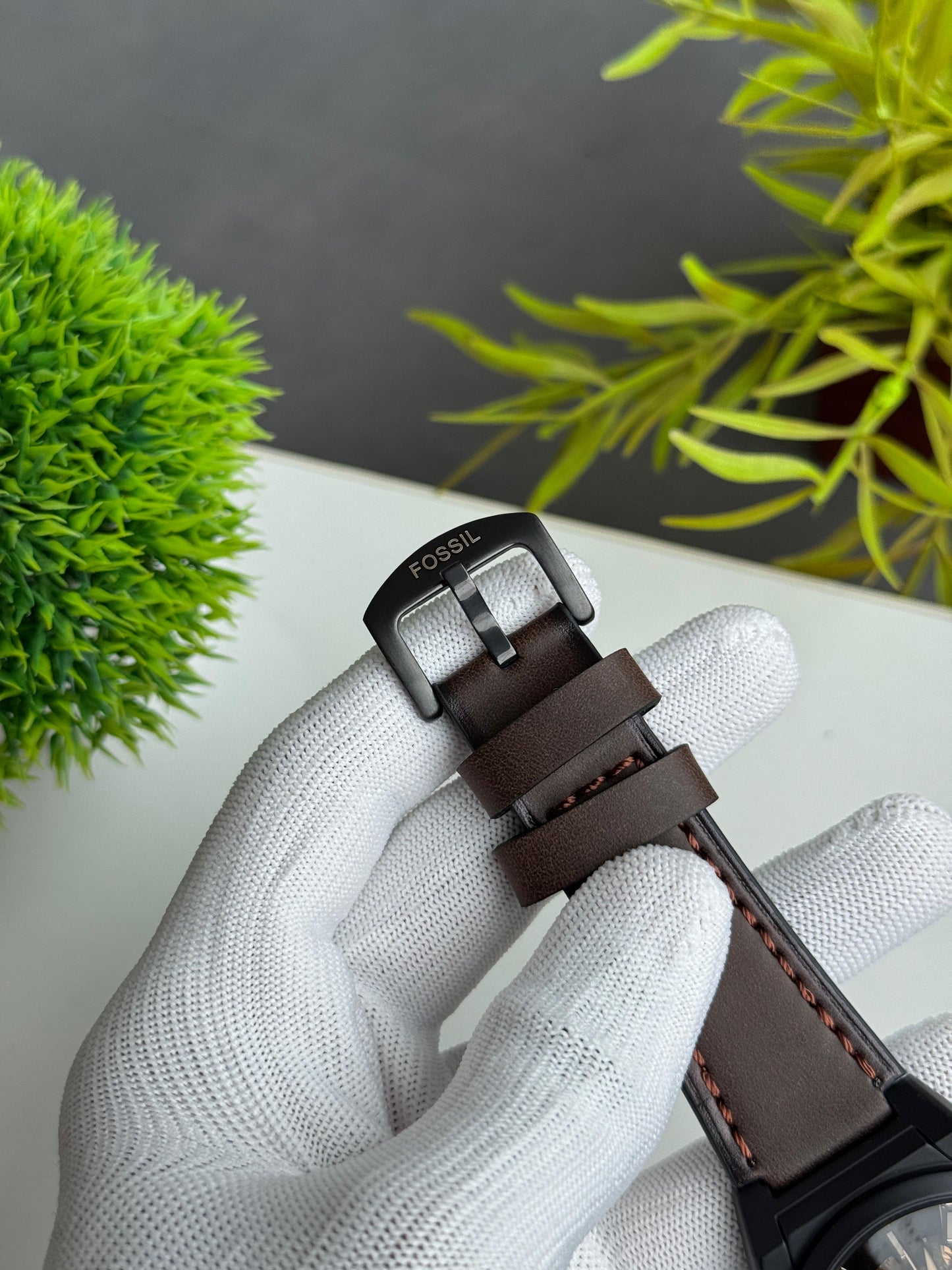 Men's Automatic Watch – Modern Machine Design, Transparent Front & Back | Premium 7AA Collection