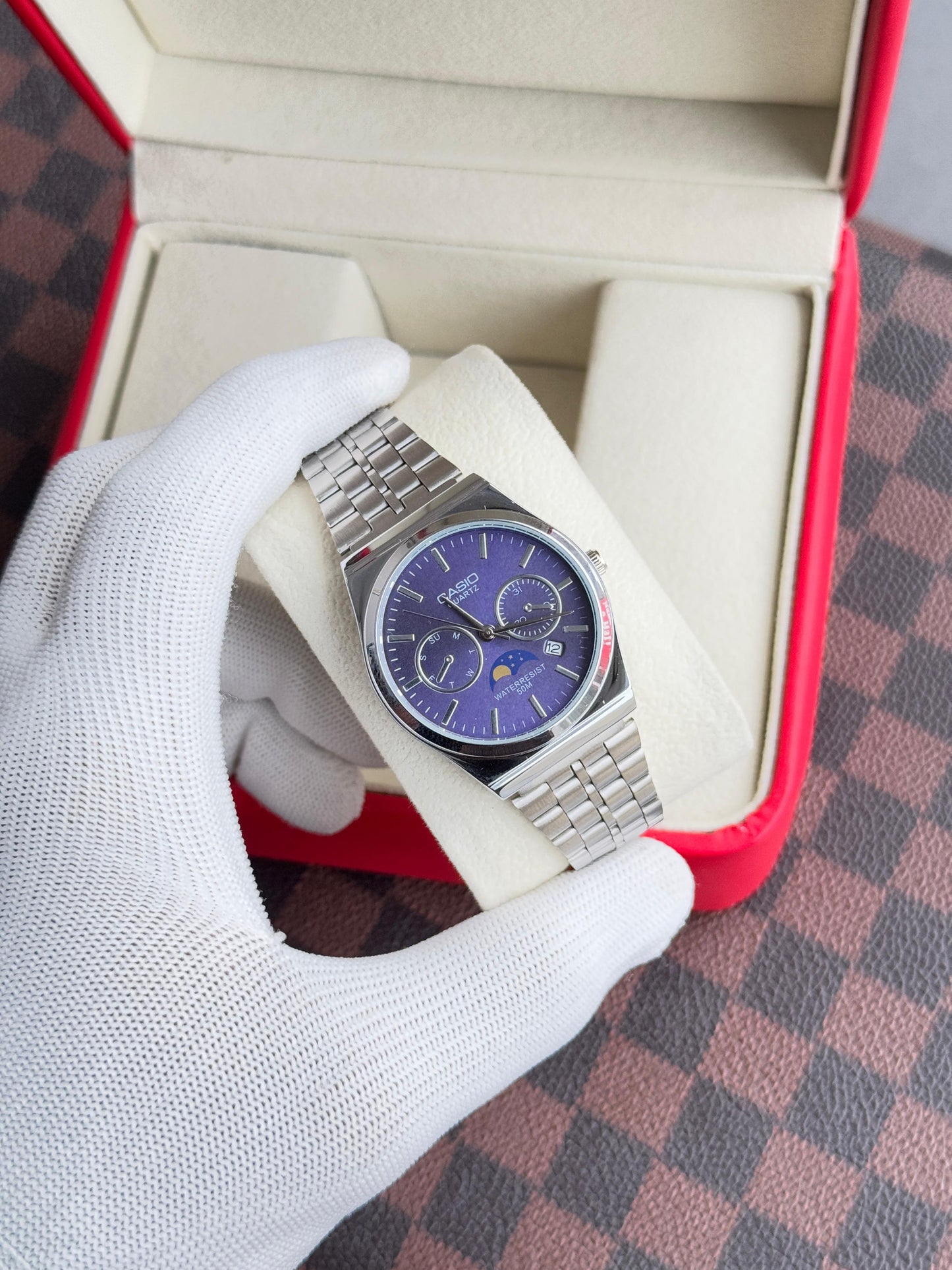 Autumn Metal Round – Premium Analog Watch