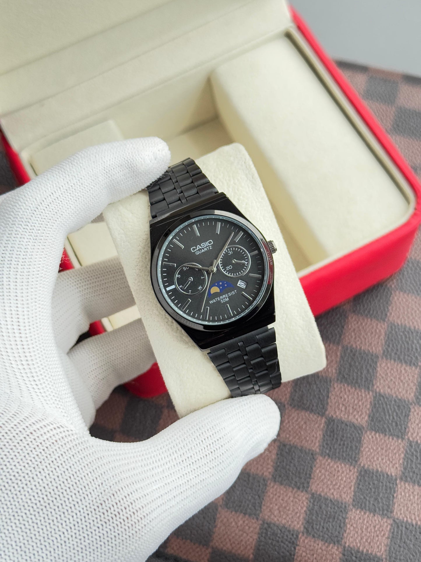 Autumn Metal Round – Premium Analog Watch