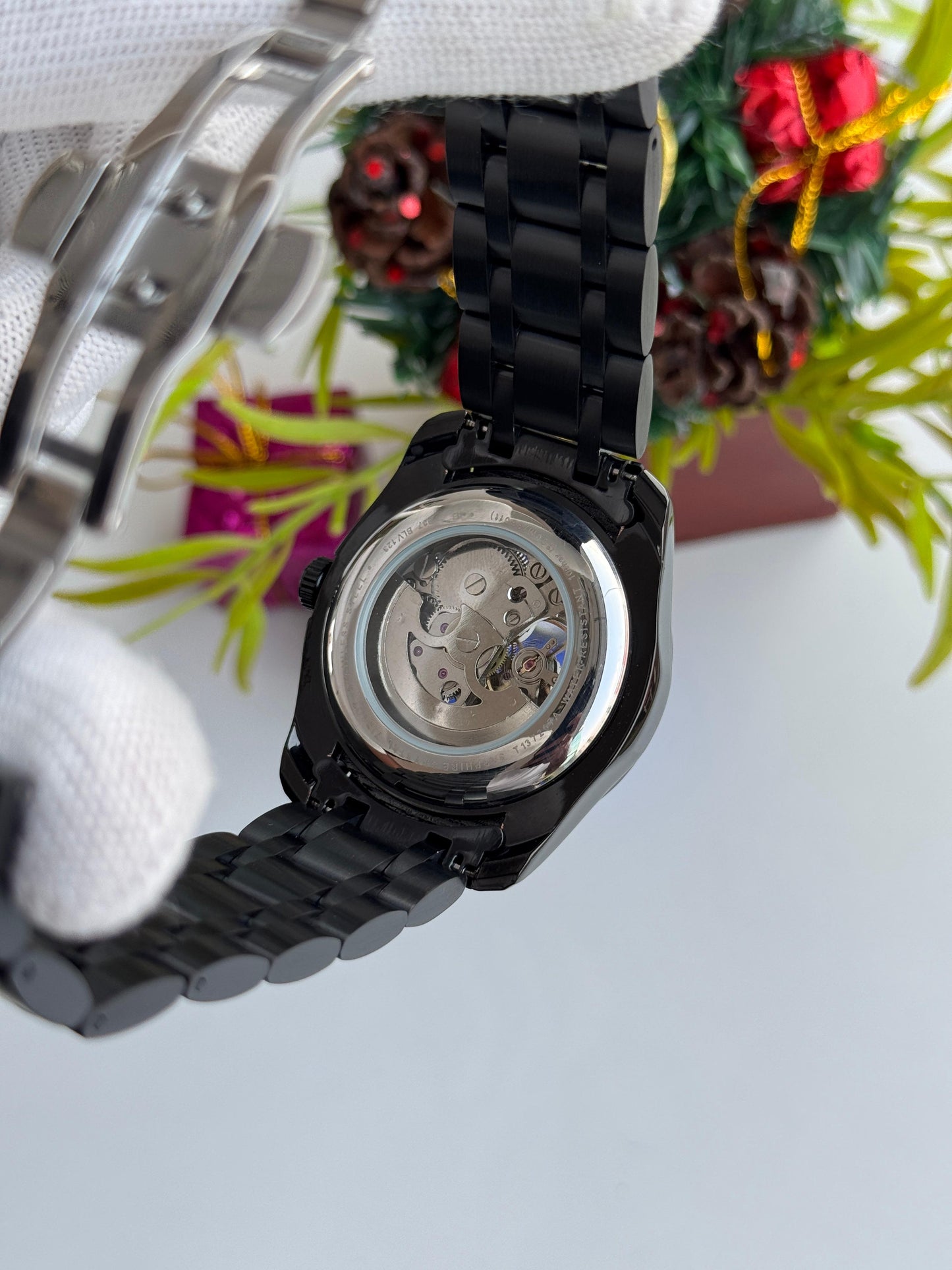 Men's Automatic Watch – Premium 45mm Dial, Japan Metal Chain | Free Shipping