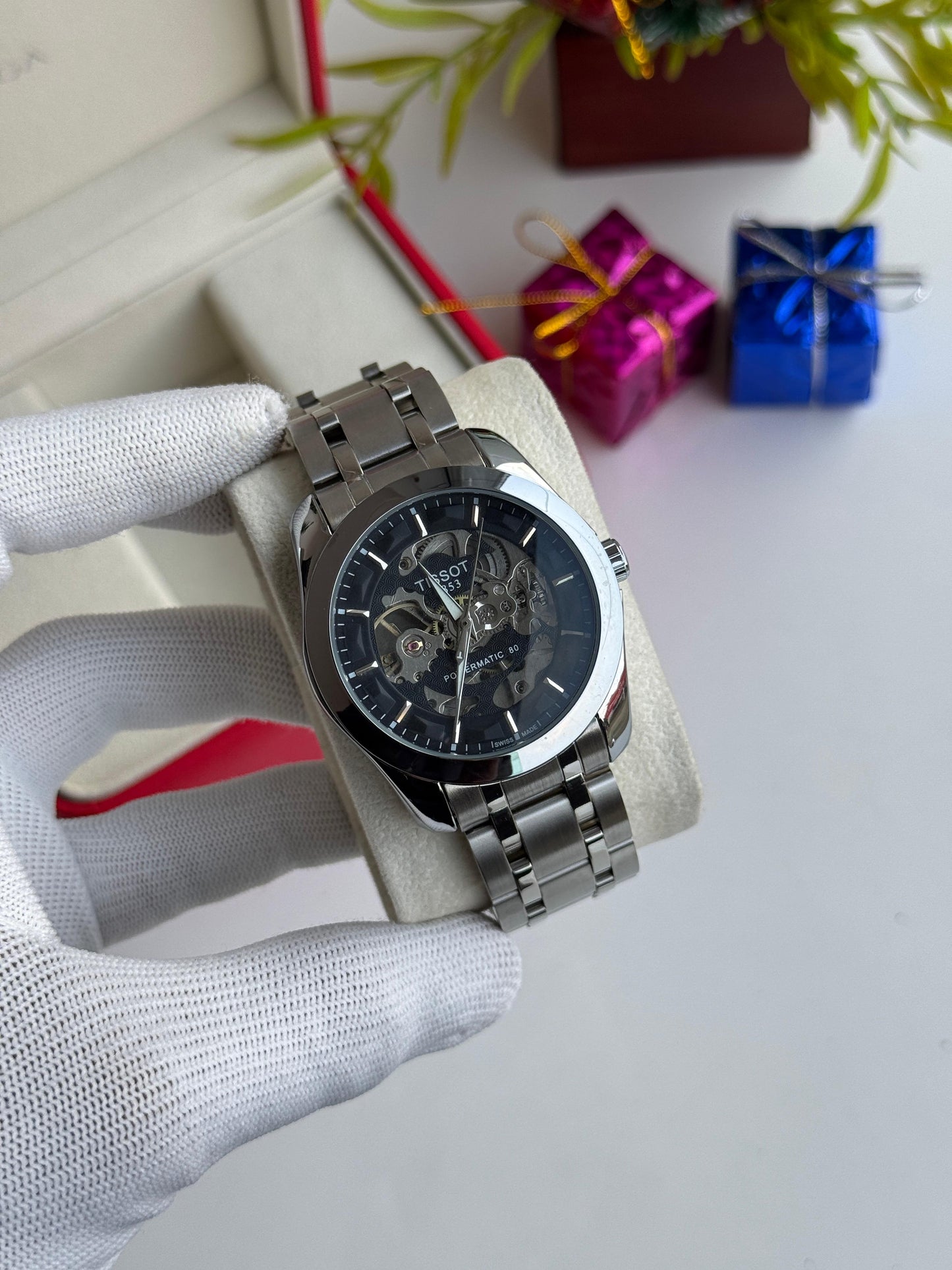 Men's Automatic Watch – Premium 45mm Dial, Japan Metal Chain | Free Shipping