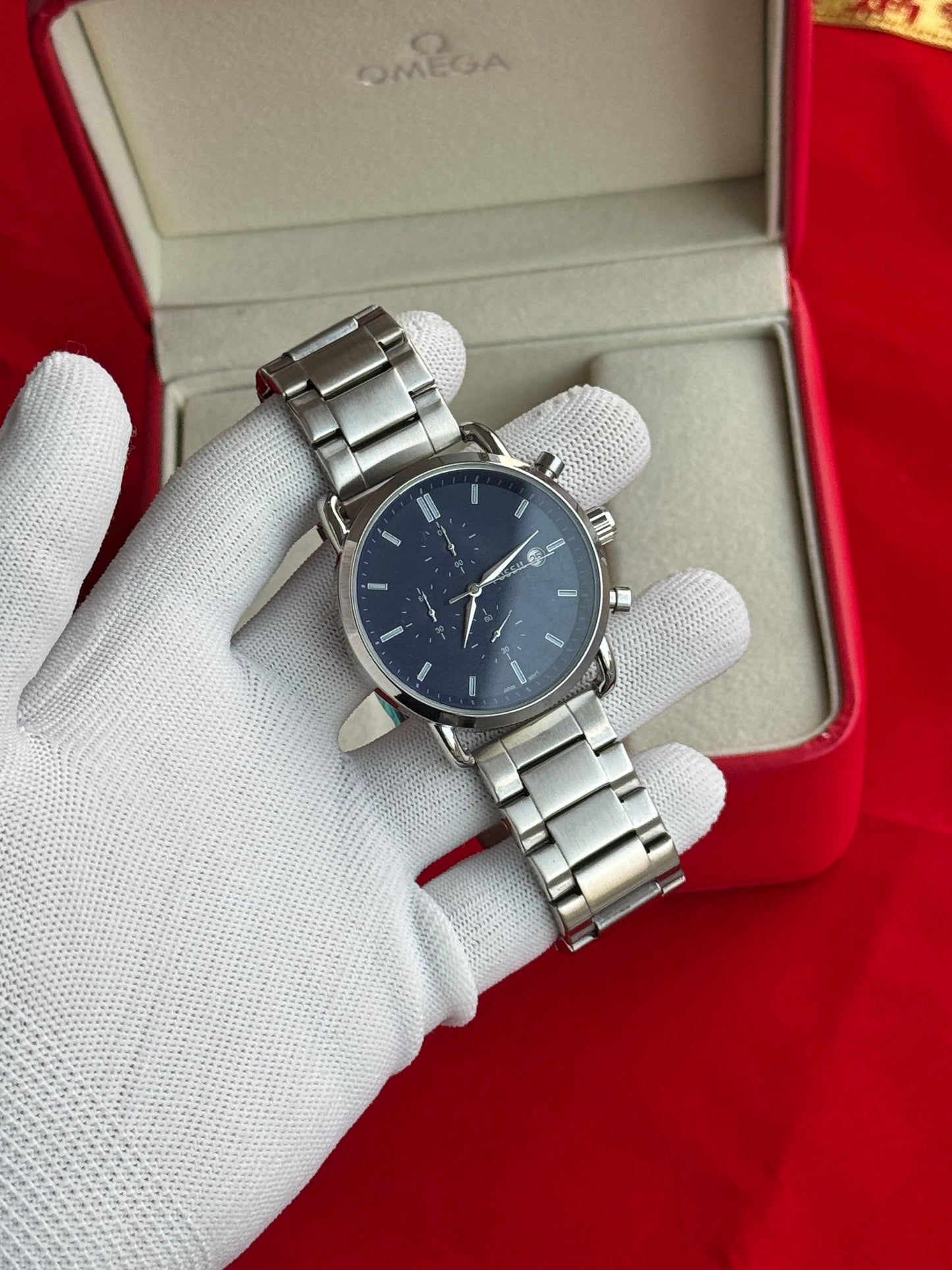 Fossil The Commuter – Minimalist Chronograph Watch for Men