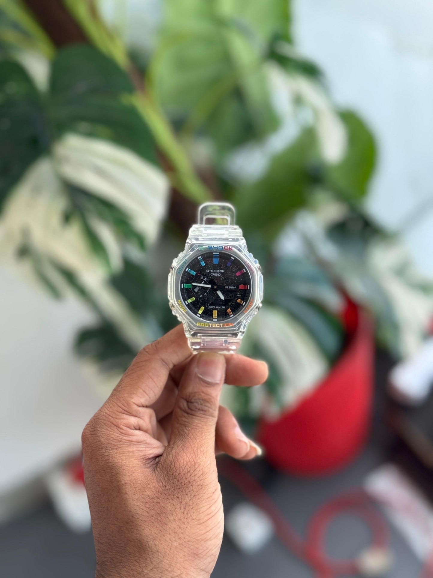 TRANSPARENT WATCH MODEL